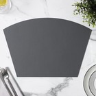 Салфетка сервировочная на стол «Тэм», 30×44 см ,тёмно-серая - Фото 5