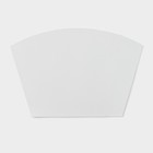 Салфетка сервировочная на стол «Тэм», 30×44 см, цвет белый - фото 318797234