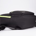 Рюкзак женский из искусственной кожи, TEXTURA, цвет чёрный - Фото 3