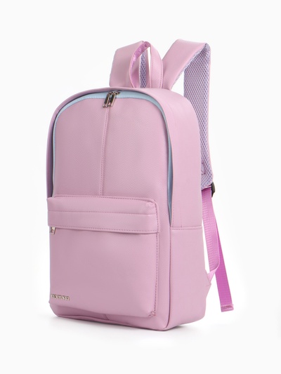 Рюкзак женский TEXTURA, на молнии, с карманом, размер 28×10×41 см, сиреневый