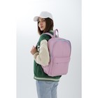 Рюкзак женский из искусственной кожи TEXTURA, цвет розовый - фото 6554560