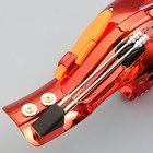 Рогатка рыболовная, 36×12 см, 3 жгута, 2 стрелы, катушка, металл, красная - Фото 5