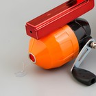 Рогатка рыболовная, 36×12 см, 3 жгута, 2 стрелы, катушка, металл, красная - Фото 6