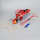 Рогатка рыболовная, 36×12 см, 3 жгута, 2 стрелы, катушка, металл, красная - Фото 9