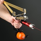 Рогатка рыболовная, 2 жгута, 2 стрелы, с лазерным целеуказателем - Фото 8