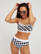 Купальник женский раздельный MINAKU цвет белый/чёрный, размер 46  (артикул 7422382)  большой выбор товаров оптом и в розницу по низким ценам с доставкой