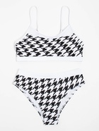 Купальник женский раздельный MINAKU цвет белый/чёрный, размер 46  (артикул 7422382)  большой выбор товаров оптом и в розницу по низким ценам с доставкой