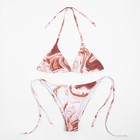 Купальник женский раздельный MINAKU цвет розовый, размер 48  (артикул 7422385)  большой выбор товаров оптом и в розницу по низким ценам с доставкой