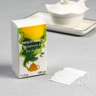 Набор фильтр-пакетов для заваривания чая с завязками, для кружки, 100 шт., 5 х 7 см - фото 4347231