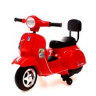 Электромотоцикл VESPA PX, цвет красный - фото 2091486
