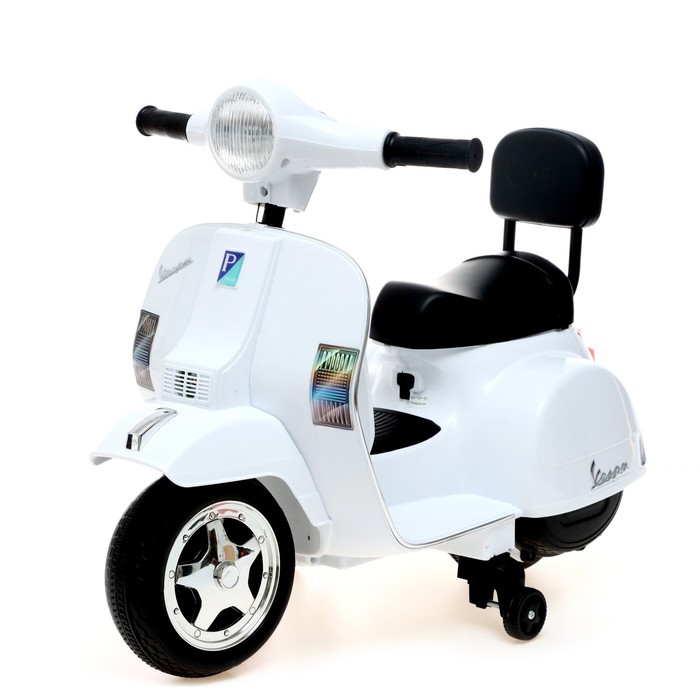 Электромотоцикл VESPA PX, цвет белый - Фото 1