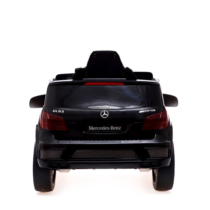 Электромобиль MERCEDES-BENZ GLS, EVA колёса, кожаное сидение, цвет чёрный - фото 1907389108