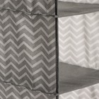 Органайзер подвесной «Симетро», 4 отделения, 80×30×30 см, серый - Фото 3