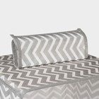 Органайзер подвесной «Симетро», 4 отделения, 80×30×30 см, серый - Фото 5