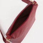 Набор сумок на молнии, цвет бордовый - фото 46301594