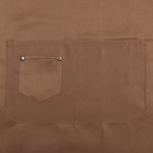 Фартук кухонный «Этель. Стиль», 70×80 см, коричневый - Фото 3