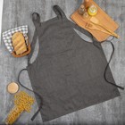 Фартук кухонный «Этель. Стиль», 60×75 см, серый - Фото 1