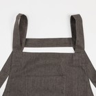 Фартук кухонный «Этель. Стиль», 60×75 см, серый - Фото 2