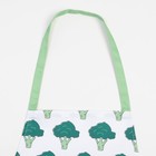 Фартук «Этель. Брокколи» 70×72 см, 100% п/э - фото 24497527