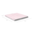 Тетрадь 12 листов в клетку ErichKrause CoverPrо Pastel, розовая, с пластиковой обложкой, блок офсет, белизна 100% - Фото 5
