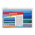 Набор линеек 4 штуки, 15 см, ErichKrause Ice Metallic, МИКС, zip-пакет в ПОДАРОК! - фото 24565557