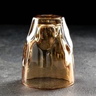 Стакан стеклянный «Лава», 325 мл, цвет золотой - Фото 2