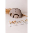 Сувенир керамика "Слон со слонёнком" матовый беж набор 2 шт 18х8х23 см - Фото 5