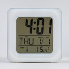 Часы - будильник электронные детские "Единорог" настольные, с подсветкой, 8 х 8 см, ААА - фото 6554994