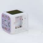 Часы - будильник электронные детские "Единорог" настольные, с подсветкой, 8 х 8 см, ААА - Фото 3