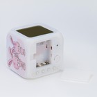 Часы - будильник электронные детские "Зайка" настольные, с подсветкой, 8 х 8 см, ААА 7533414 - Фото 3