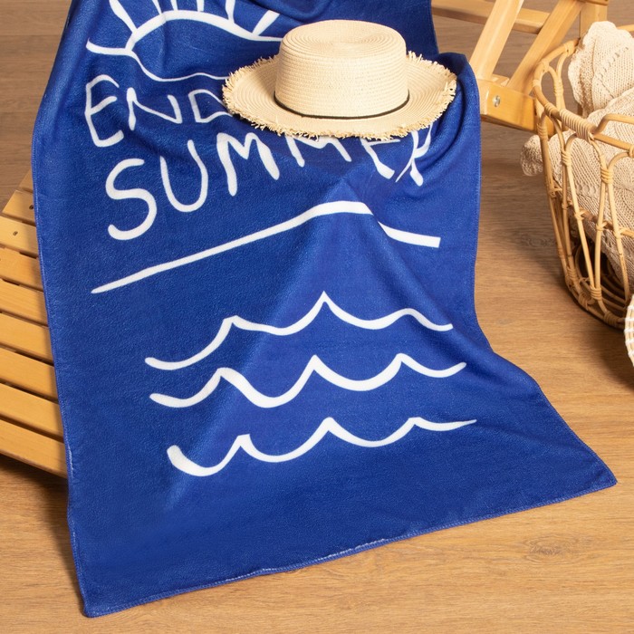 Полотенце пляжное Этель &quot;Endless summer&quot; 70*140 см,100%п/э, 250гр/м2,