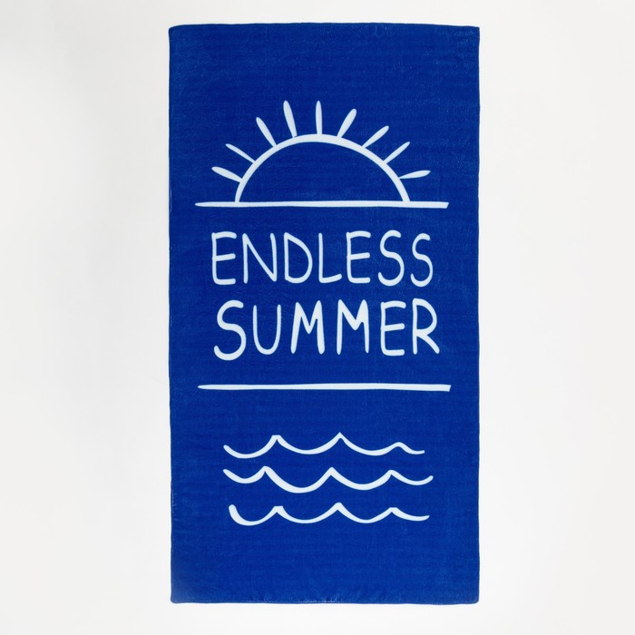 Полотенце пляжное Этель "Endless summer" 70*140 см,100%п/э, 250гр/м2, - фото 1901544843