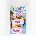 Полотенце пляжное «Этель» Traveller, 70×140 см, 250 г/м²  (артикул 7696181)  большой выбор товаров оптом и в розницу по низким ценам с доставкой