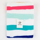 Полотенце пляжное Этель "Rainbow stripes" 70*140 см,100%п/э, 250гр/м2, 7696186 Полотенце пляжное Этель "Rainbow stripes" 70*140 см,100%п/э, 250гр/м2, 7696186