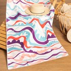 Полотенце пляжное «Этель. Волны» 75×140 см, микрофибра - Фото 1