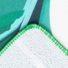 Полотенце пляжное Этель "Листья" 75*140 см, микрофибра, 100% п/э, 230 гр/м2 - фото 24197389