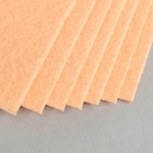 Фетр  жесткий  1 мм 20х30 см цв.652 персик (комплект 10 шт) - фото 28472496