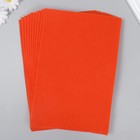 Фетр  мягкий  1 мм 20х30 см цв.639 кирпичный (комплект 10 шт) - фото 23985227