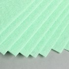 Фетр  мягкий  1 мм 20х30 см цв.681 бл.зеленый (комплект 10 шт) - фото 28472499