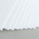 Фетр  жесткий  2мм 20х30 см цв.660 белый (комплект 10 шт) - фото 21508182