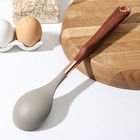 Ложка гарнирная Доляна «Лакруа», силикон, 33×6,8 см 7067972