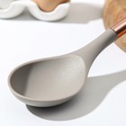 Ложка гарнирная Доляна «Лакруа», силикон, 33×6,8 см 7067972