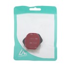 Клейкое крепление LuazON для экшн-камеры овальное, плоское, 1 шт, черное 7149665 - фото 16154410