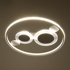 Люстра с ПДУ 1894/2 LED 67Вт диммер белый 51х51х6,5 см BayerLux - фото 35368207