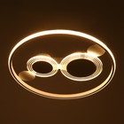 Люстра с ПДУ 1894/2 LED 67Вт диммер белый 51х51х6,5 см BayerLux - фото 35368209