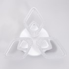 Люстра с ПДУ 1904/3 LED 76Вт диммер белый 57х57х10 см BayerLux 6908551