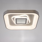 Люстра с ПДУ 1906/1 LED 110Вт диммер белый 48х48х9 см BayerLux 6908554