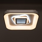 Люстра с ПДУ 1906/1 LED 110Вт диммер белый 48х48х9 см BayerLux 6908554