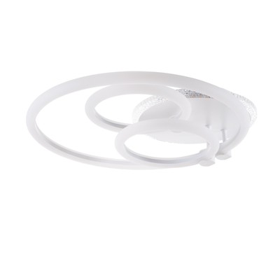 Люстра с ПДУ 1914/3 LED 84 Вт диммер белый 42×40×12 см BayerLux