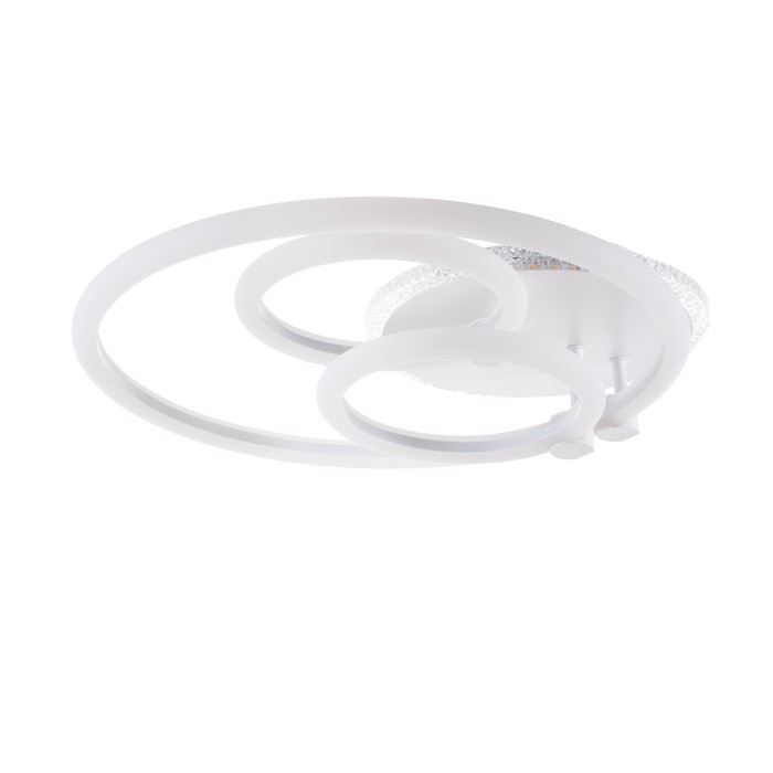 Люстра с ПДУ 1914/3 LED 84 Вт диммер белый 42×40×12 см BayerLux